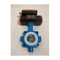 شیر پروانه ای داخل تفلون ابرو EBRO